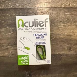 Aculief Wearable Acupressure‎ Headache Relief NEW